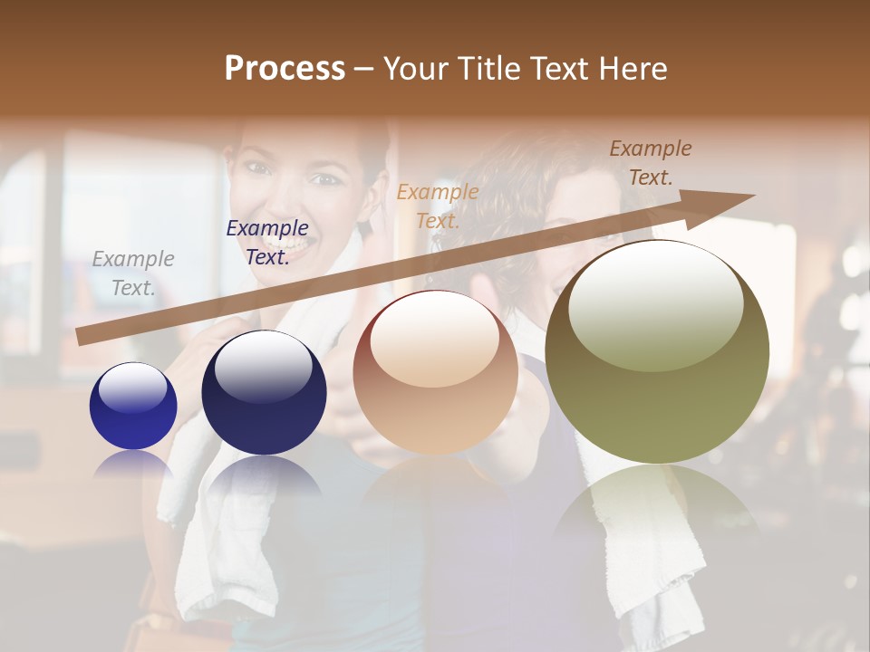 Gym Sporty Winner PowerPoint Template