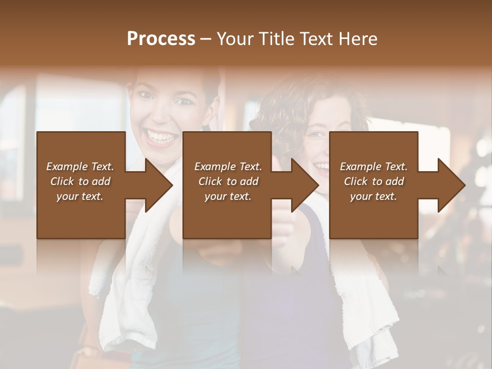 Gym Sporty Winner PowerPoint Template