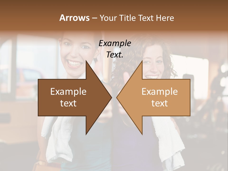 Gym Sporty Winner PowerPoint Template