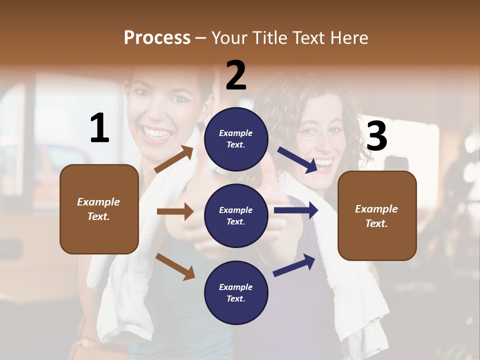 Gym Sporty Winner PowerPoint Template