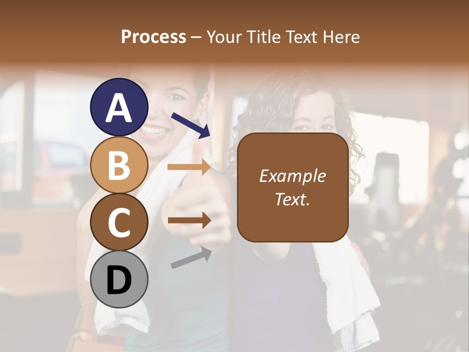 Gym Sporty Winner PowerPoint Template