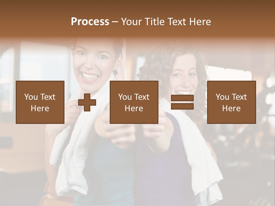 Gym Sporty Winner PowerPoint Template