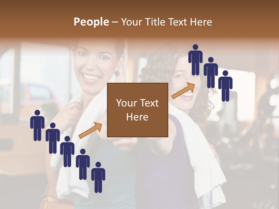 Gym Sporty Winner PowerPoint Template