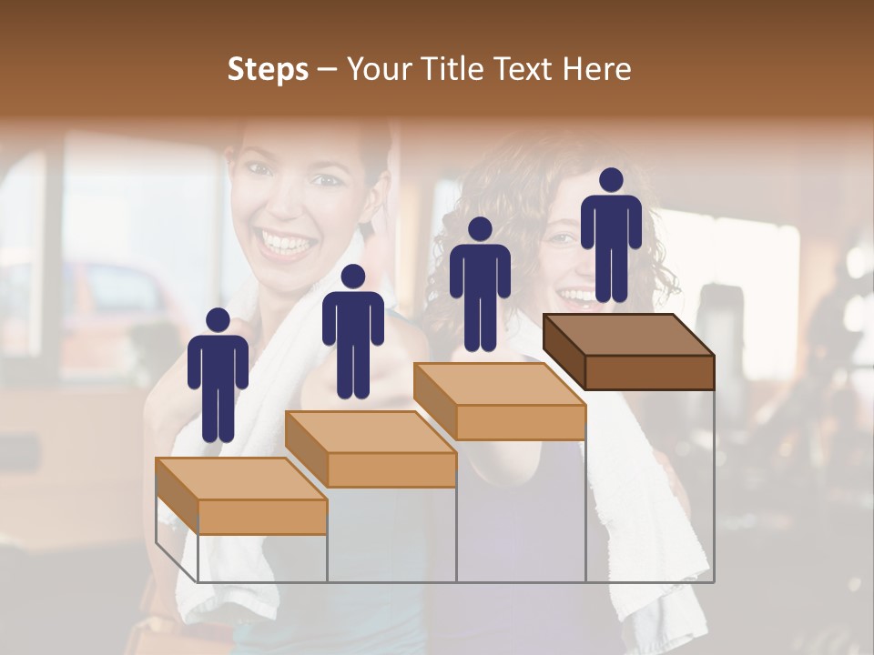 Gym Sporty Winner PowerPoint Template