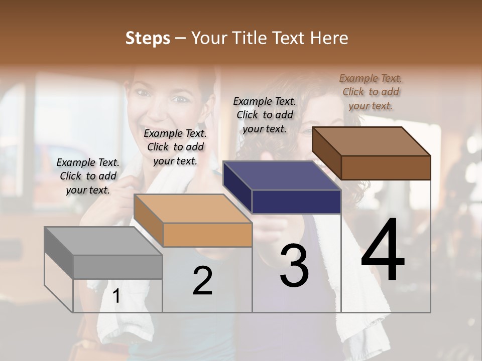 Gym Sporty Winner PowerPoint Template