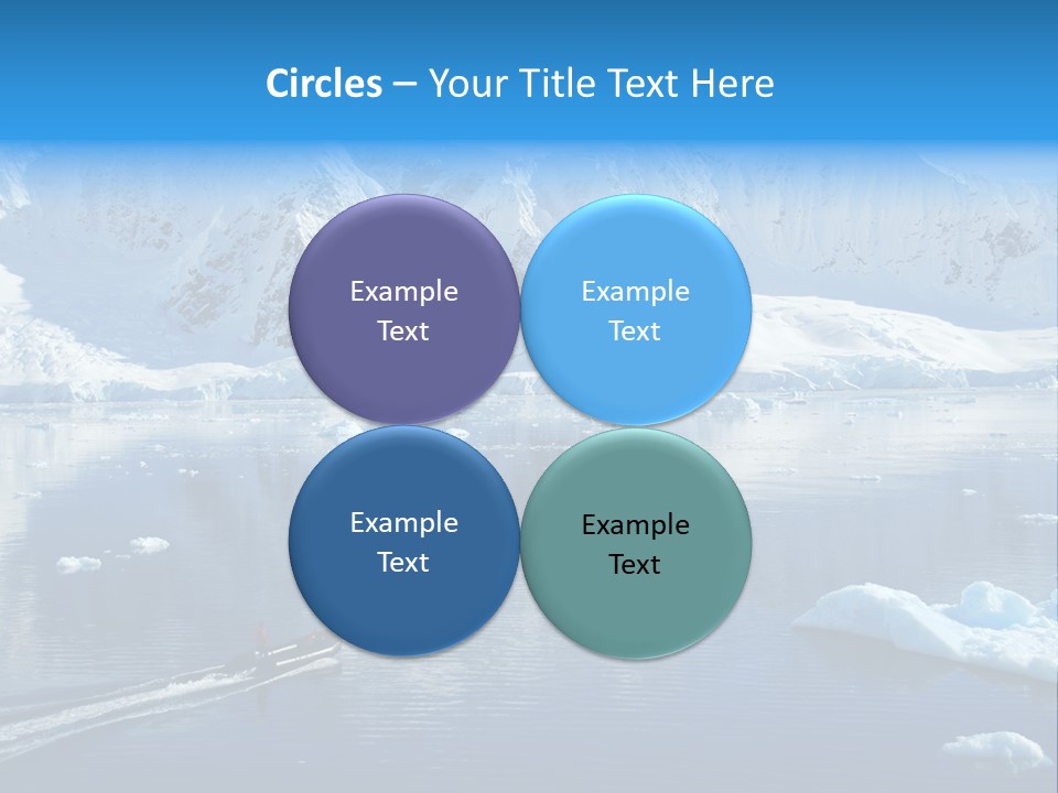 Climate Change Sea Ice PowerPoint Template