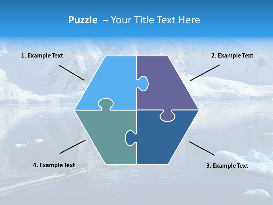 Climate Change Sea Ice PowerPoint Template