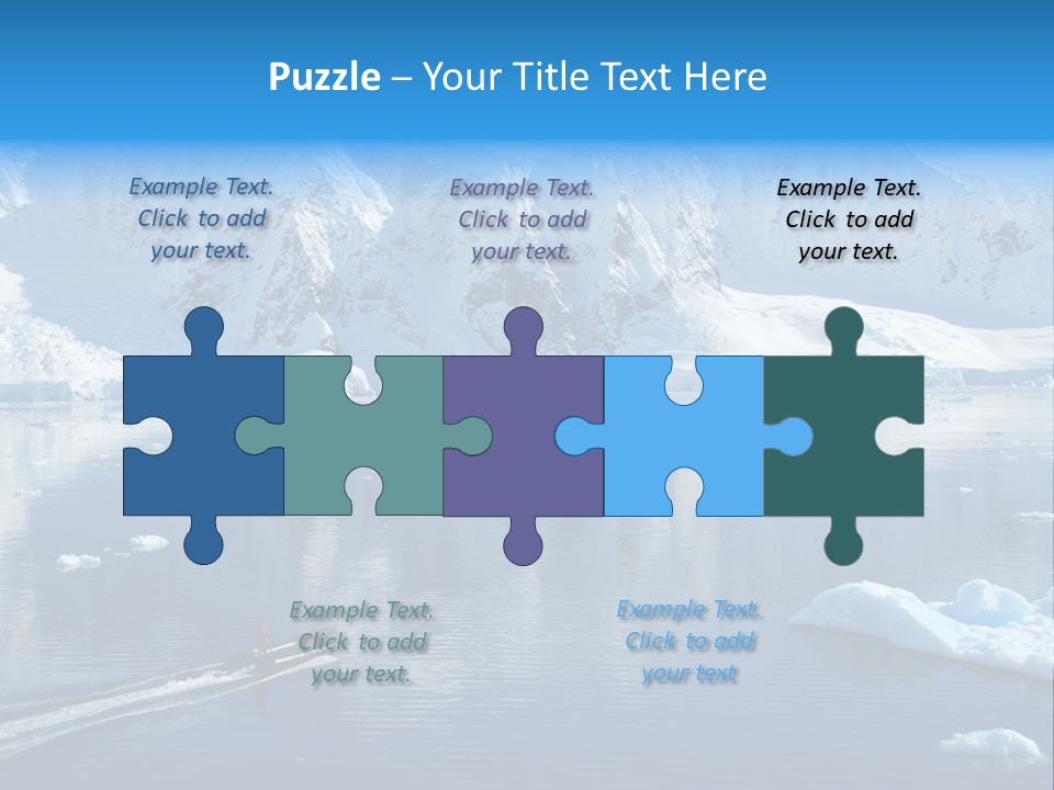 Climate Change Sea Ice PowerPoint Template