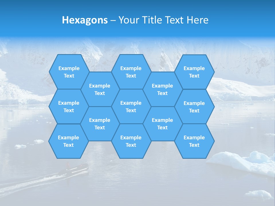 Climate Change Sea Ice PowerPoint Template