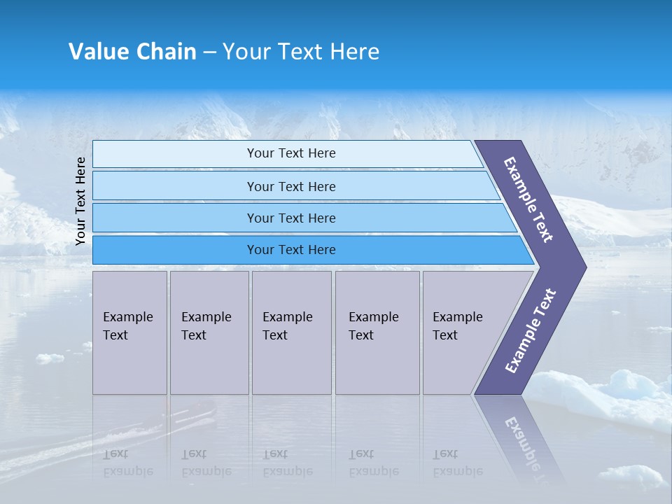 Climate Change Sea Ice PowerPoint Template