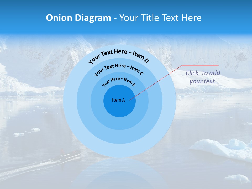 Climate Change Sea Ice PowerPoint Template