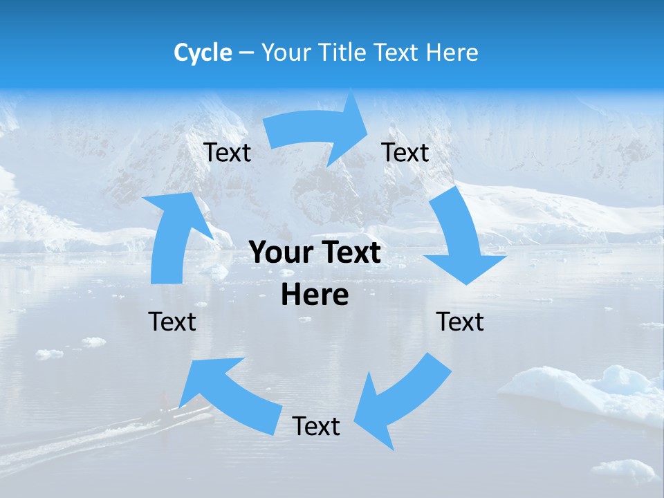 Climate Change Sea Ice PowerPoint Template