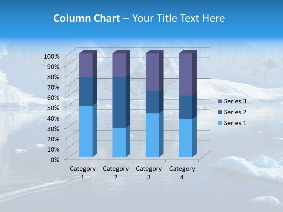 Climate Change Sea Ice PowerPoint Template