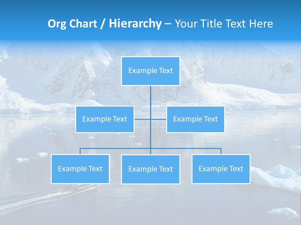 Climate Change Sea Ice PowerPoint Template