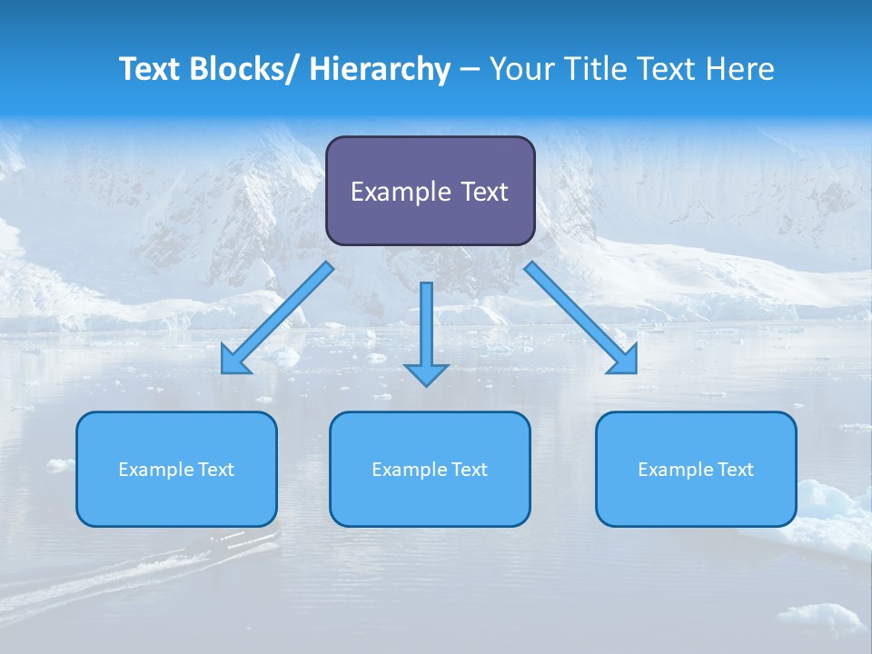Climate Change Sea Ice PowerPoint Template