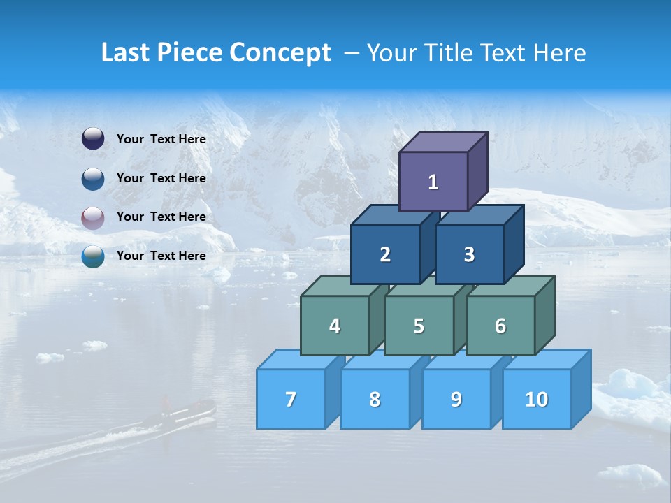 Climate Change Sea Ice PowerPoint Template