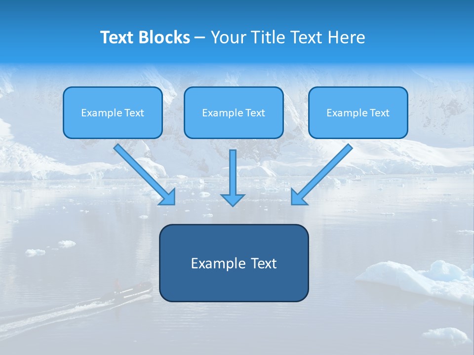 Climate Change Sea Ice PowerPoint Template