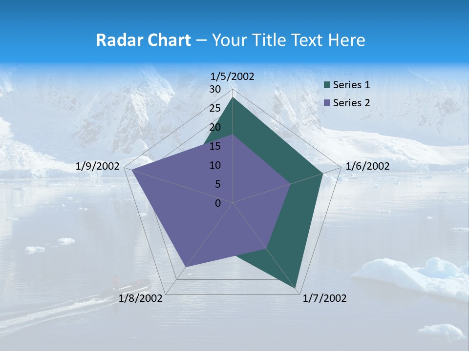 Climate Change Sea Ice PowerPoint Template