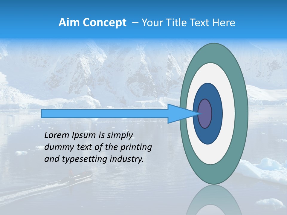 Climate Change Sea Ice PowerPoint Template