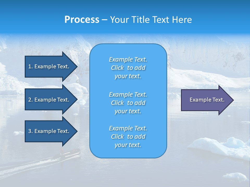 Climate Change Sea Ice PowerPoint Template