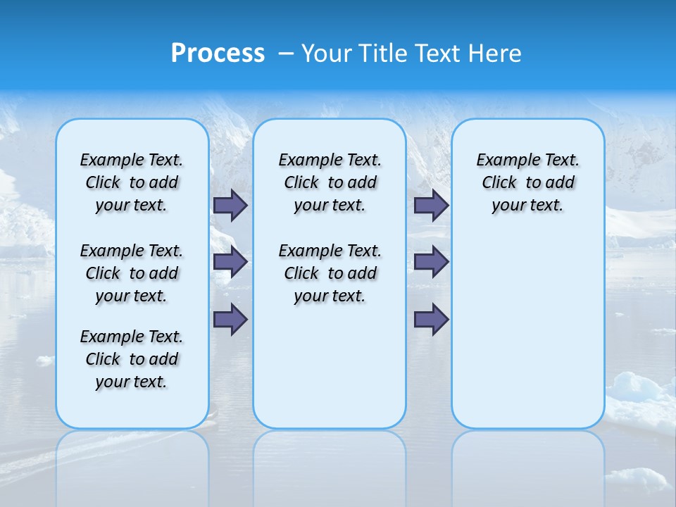Climate Change Sea Ice PowerPoint Template