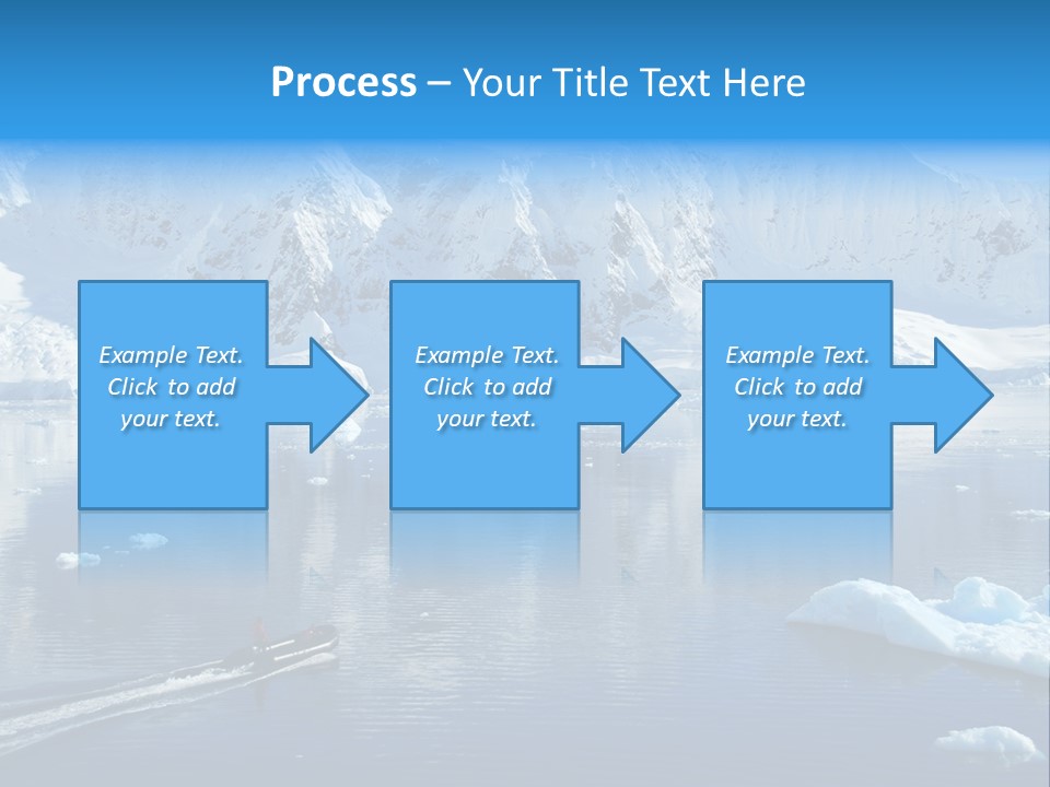 Climate Change Sea Ice PowerPoint Template