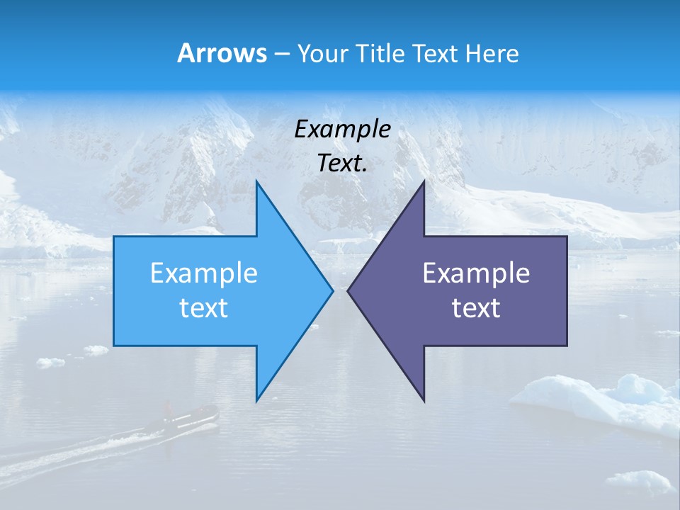 Climate Change Sea Ice PowerPoint Template