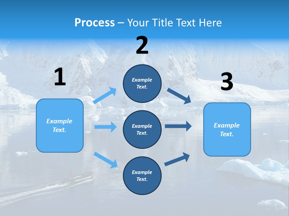 Climate Change Sea Ice PowerPoint Template