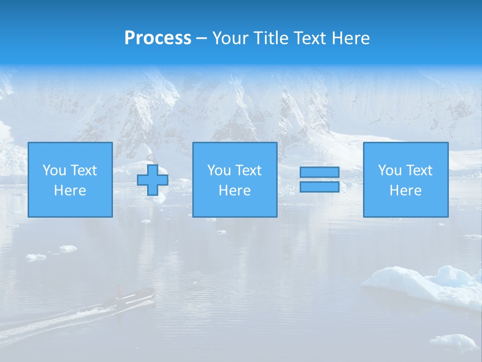 Climate Change Sea Ice PowerPoint Template