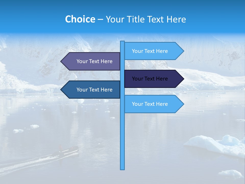 Climate Change Sea Ice PowerPoint Template