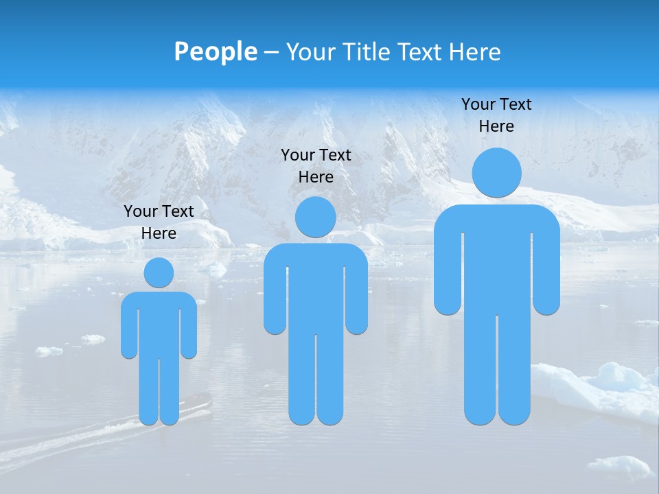 Climate Change Sea Ice PowerPoint Template