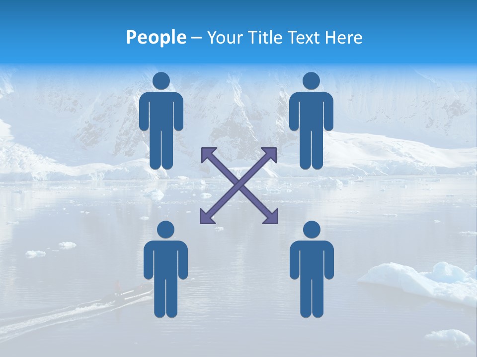 Climate Change Sea Ice PowerPoint Template