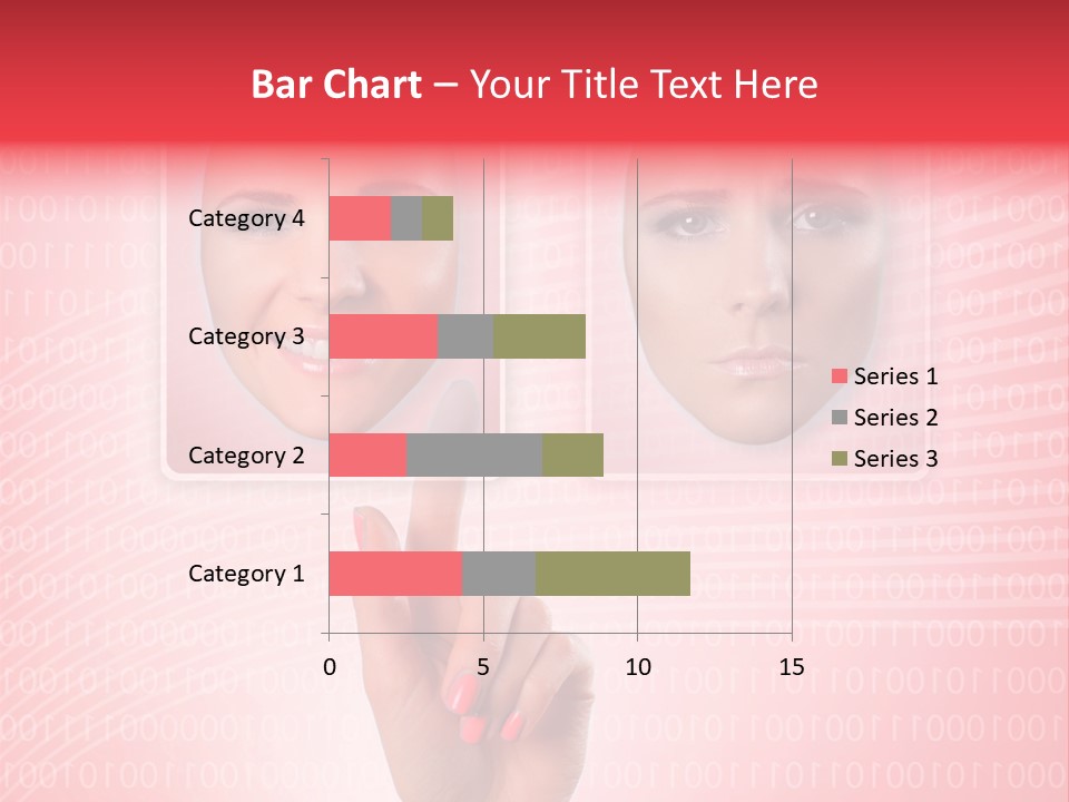 People Woman Icons PowerPoint Template