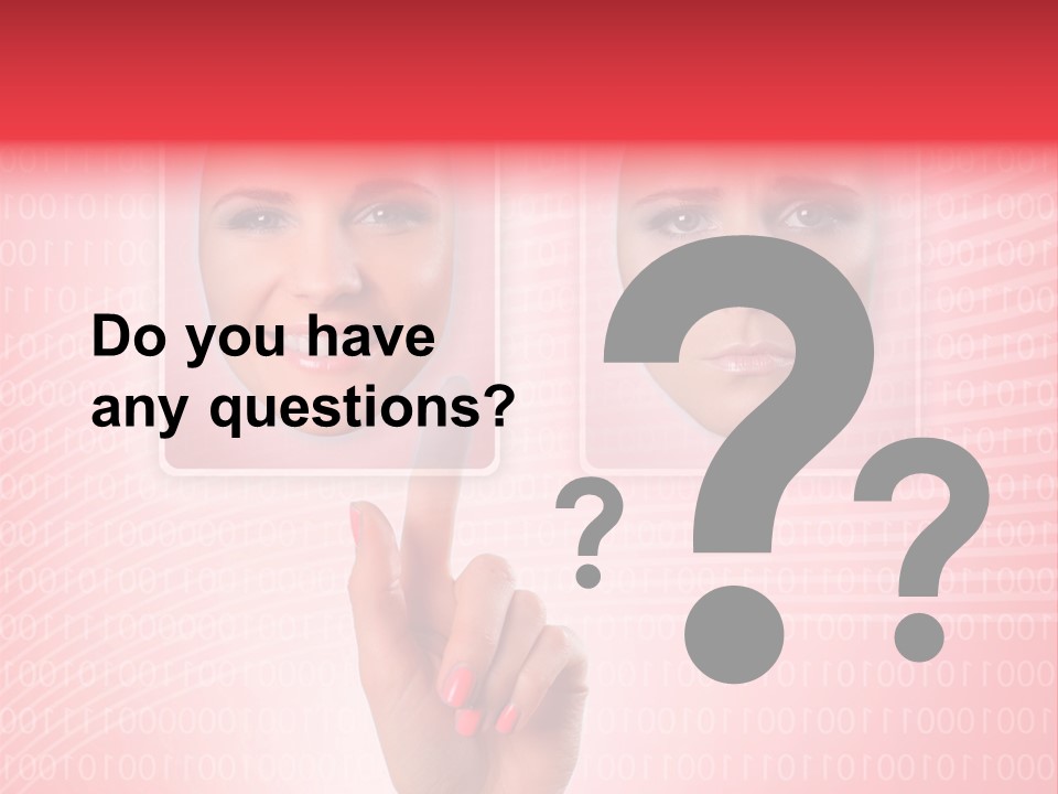 People Woman Icons PowerPoint Template