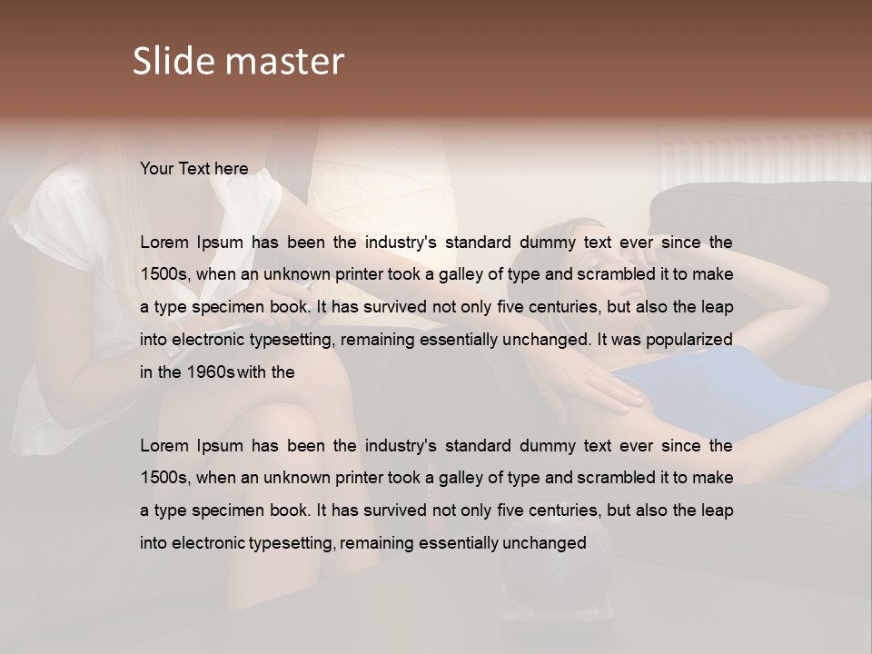 Psychologist Mental Help PowerPoint Template