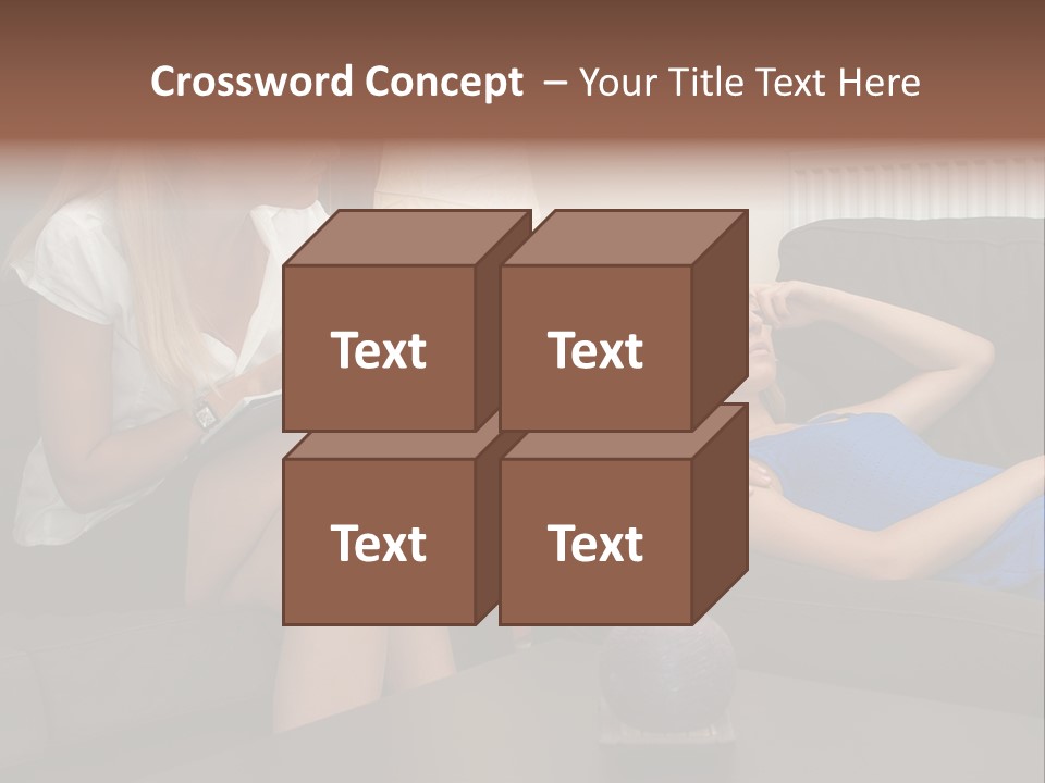 Psychologist Mental Help PowerPoint Template