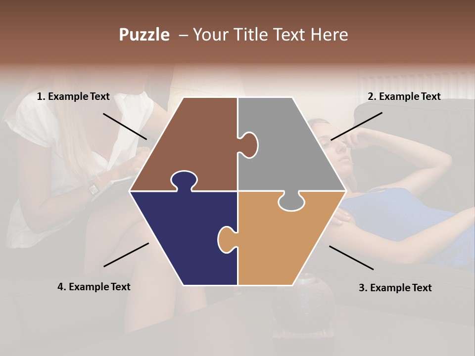 Psychologist Mental Help PowerPoint Template