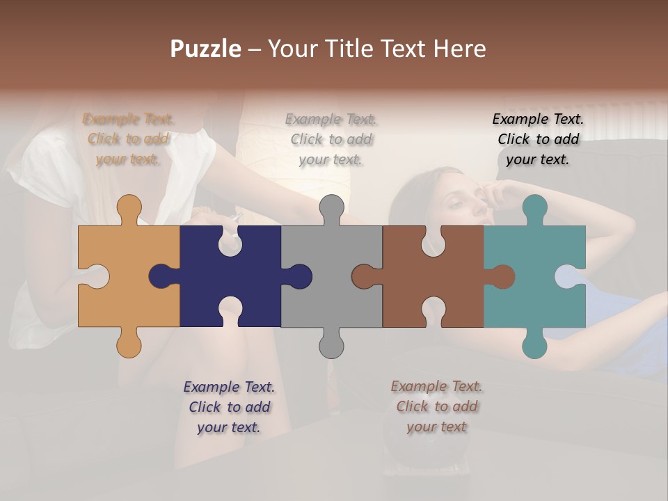 Psychologist Mental Help PowerPoint Template