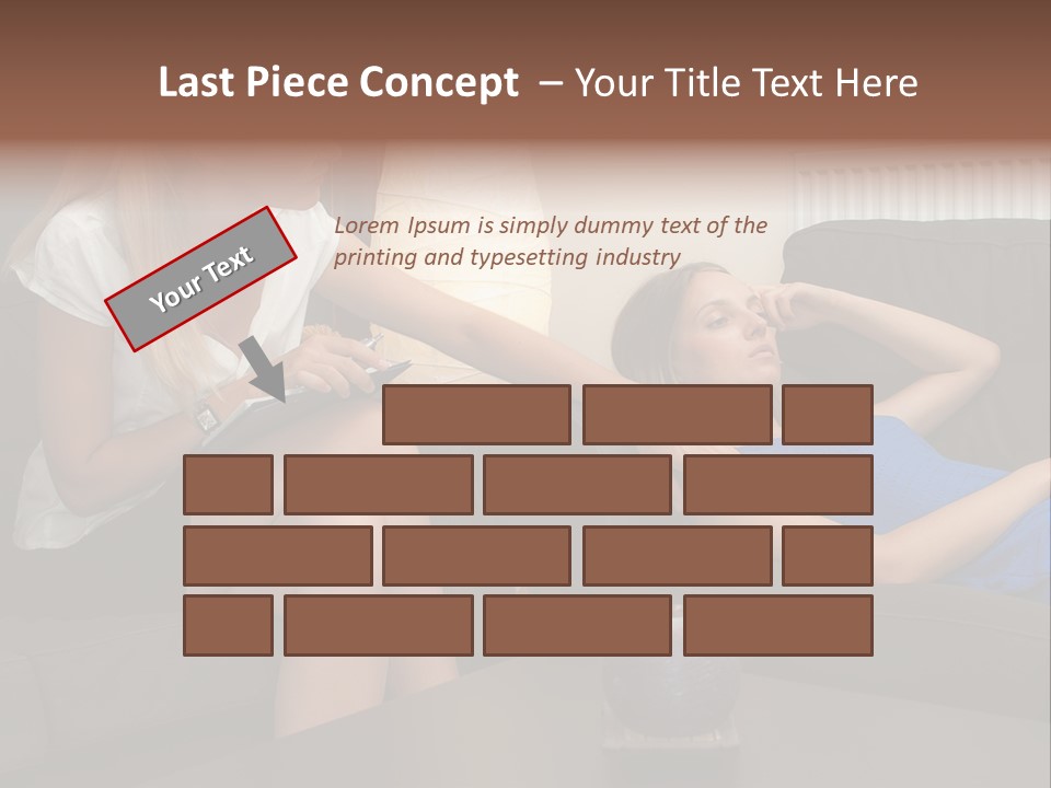 Psychologist Mental Help PowerPoint Template