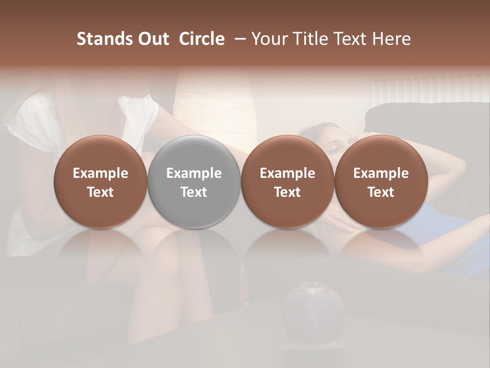 Psychologist Mental Help PowerPoint Template