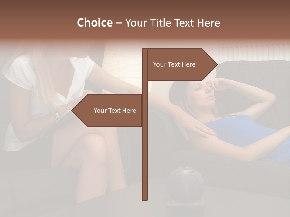 Psychologist Mental Help PowerPoint Template