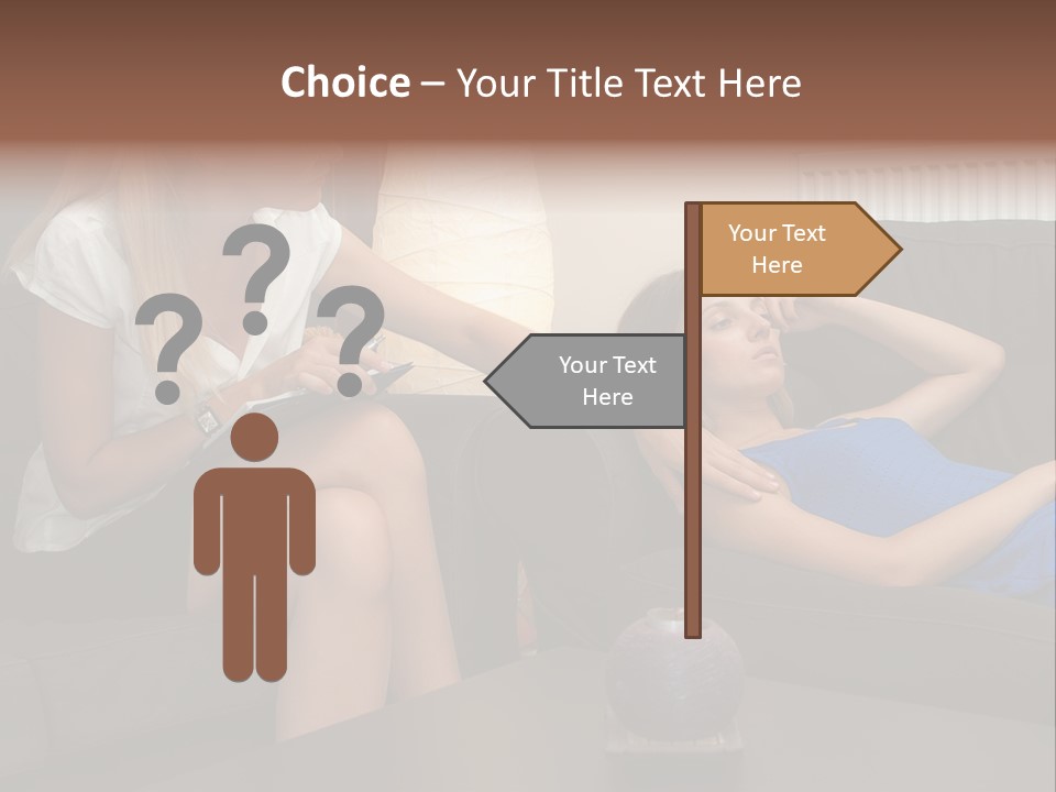 Psychologist Mental Help PowerPoint Template