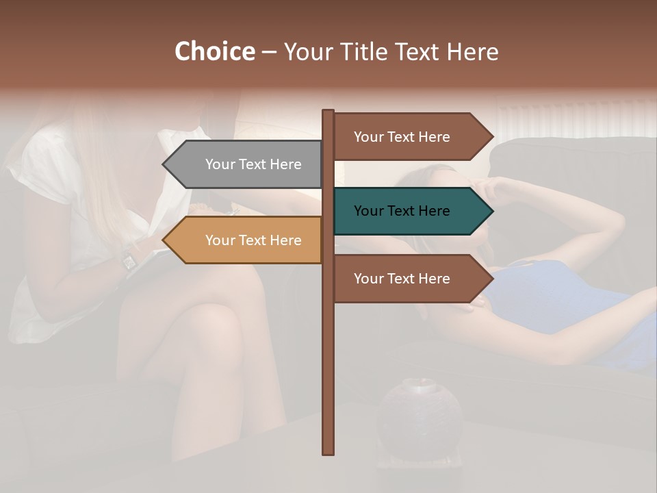 Psychologist Mental Help PowerPoint Template