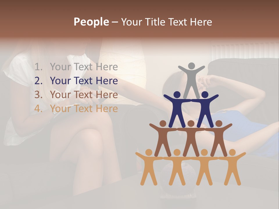 Psychologist Mental Help PowerPoint Template