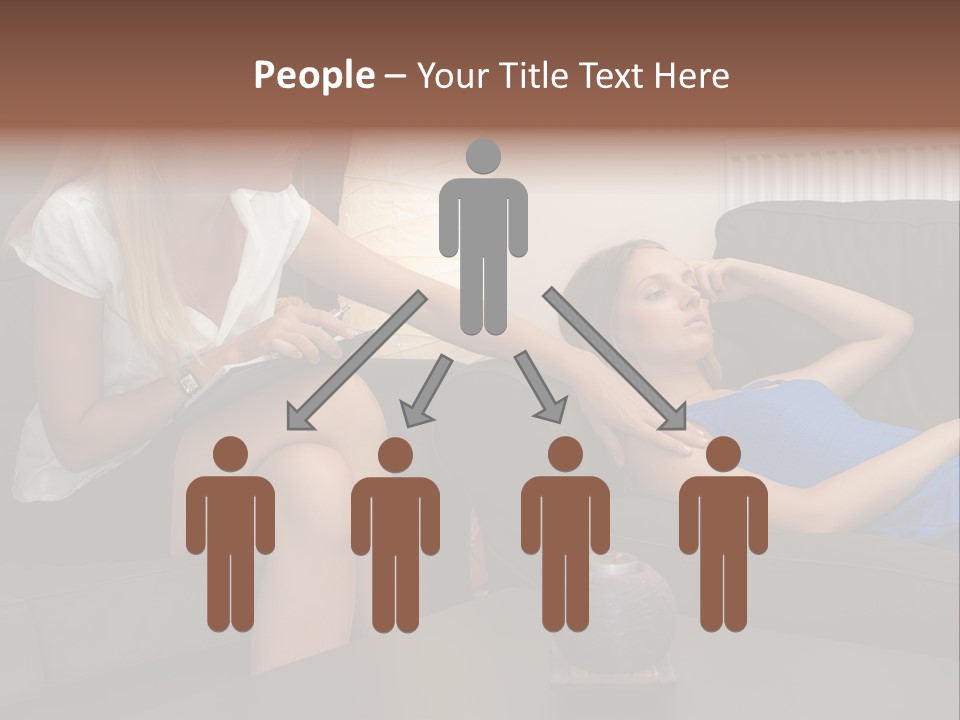 Psychologist Mental Help PowerPoint Template