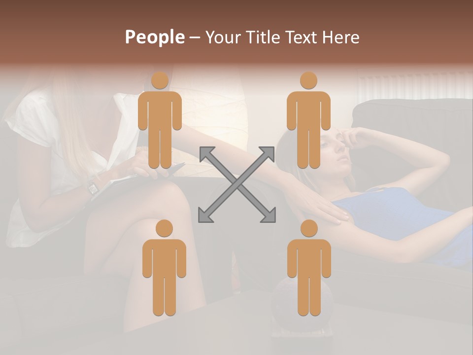 Psychologist Mental Help PowerPoint Template