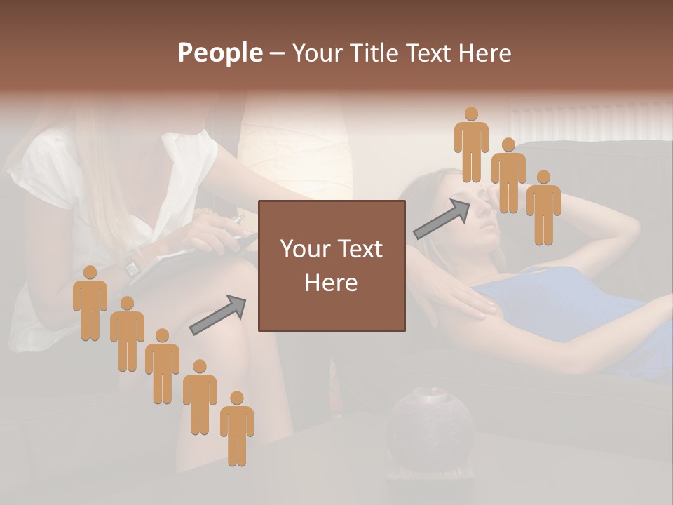 Psychologist Mental Help PowerPoint Template