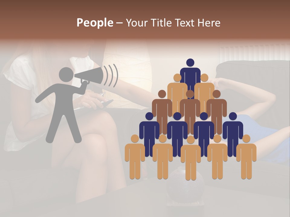 Psychologist Mental Help PowerPoint Template