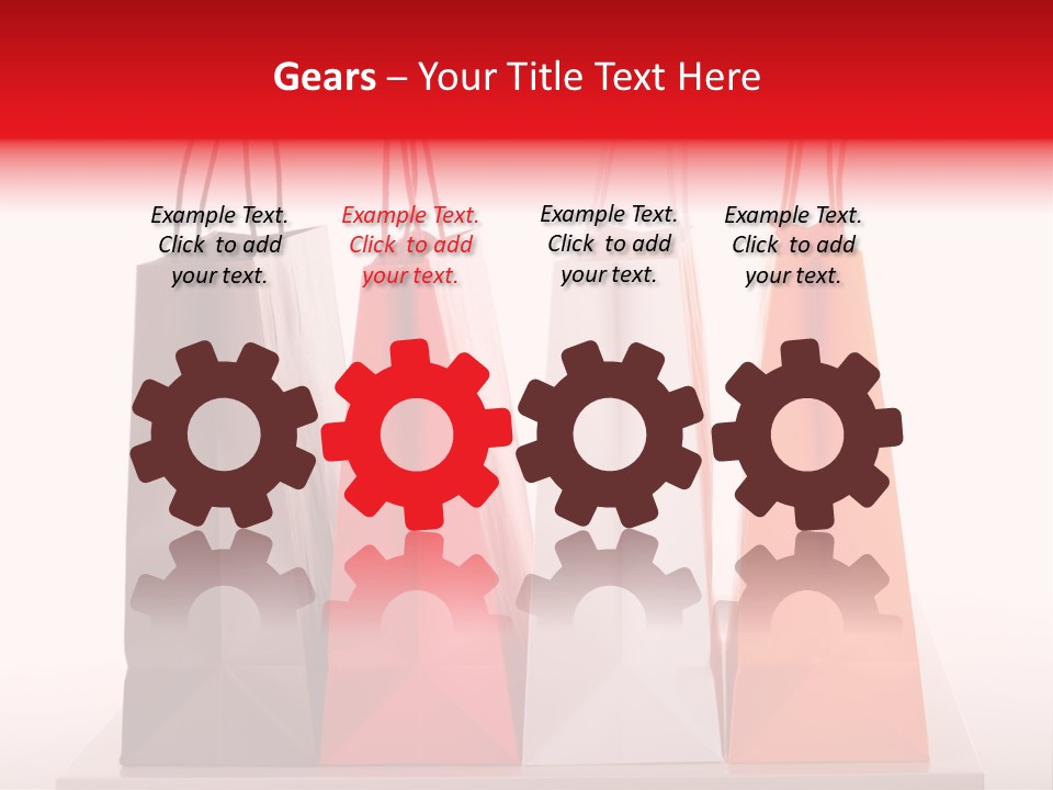 A Group Of Bags Sitting On Top Of A Table PowerPoint Template