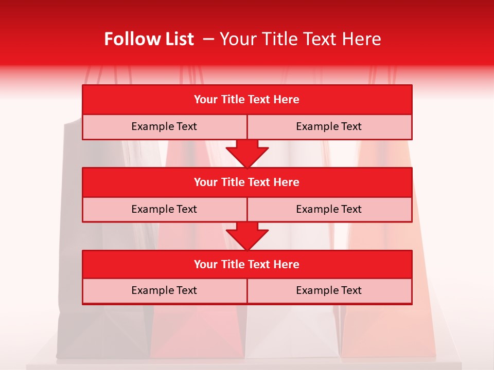 A Group Of Bags Sitting On Top Of A Table PowerPoint Template